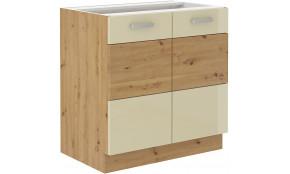 ARTISAN Kreminė 80 D 2F BB Pastatoma Spintelė