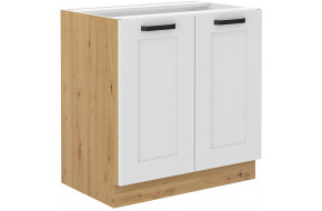 LUNA 80 D 2F BB pastatoma lentyna metalinė Balta Artisan