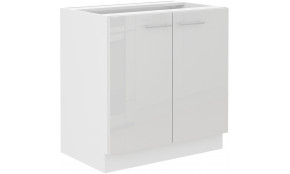 LARA 80 D 2F BB pastatoma spintelė balta