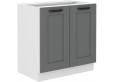LUNA 80 D 2F BB pastatoma spintelė Dustgrey Balta