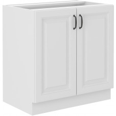 Stilo 80 D 2F BB pastatoma spintelė balta balta