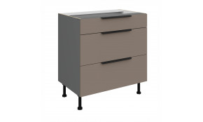 ARIA TA/ANT 80 D 3S BB PREMIUM pastatoma spintelė su stalčiais 