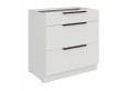 ARIA WH/WH 80 D 3S BB PREMIUM pastatoma spintelė su stalčiais 