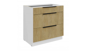 CREMONA WH 80 D 3S BB PREMIUM pastatoma spintelė su stalčiais 