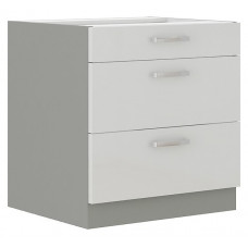 Bianka 80 D 3S BB pastatoma spintelė su stalčiais