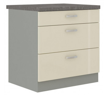 Karmen 80 D 3S BB pastatoma spintelė su stalčiais PREMIUM