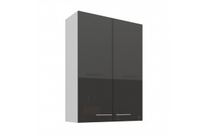 LARA 80 G-108 2F grey pakabinama spintelė