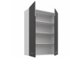 LARA 80 G-108 2F grey pakabinama spintelė