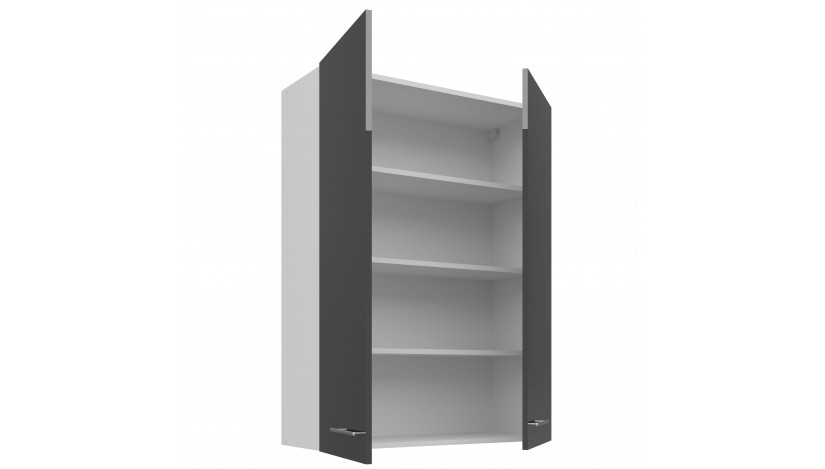 LARA 80 G-108 2F grey pakabinama spintelė