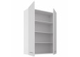 LARA 80 G-108 2F balta pakabinama spintelė