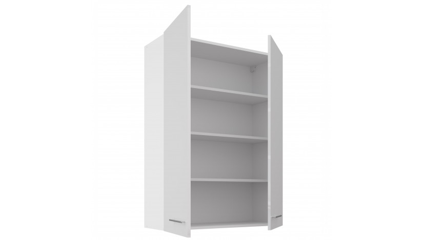 LARA 80 G-108 2F balta pakabinama spintelė