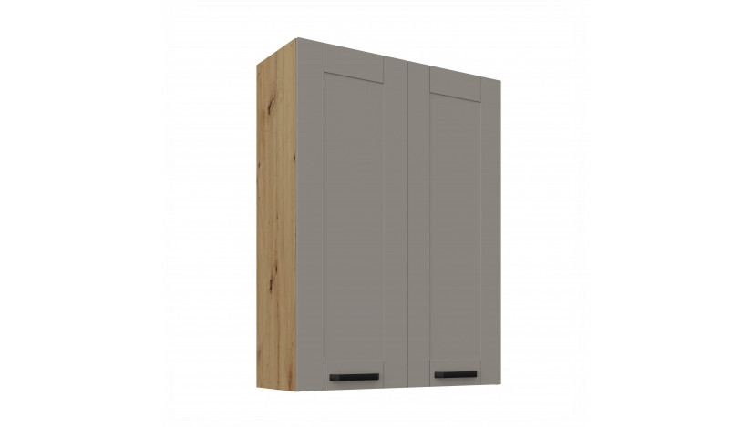 LUNA 80 G-108 2F Claygrey Artisan pakabinama spintelė