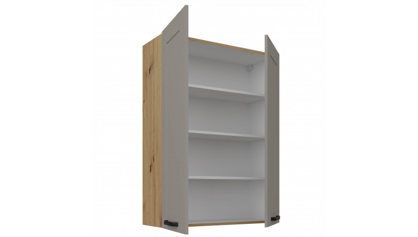 LUNA 80 G-108 2F Claygrey Artisan pakabinama spintelė