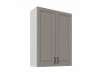 STILO 80 G-108 2F Claygrey balta pakabinama spintelė