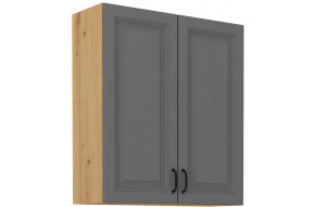 STILO 80 G-108 2F Dustgrey artisan pakabinama spintelė