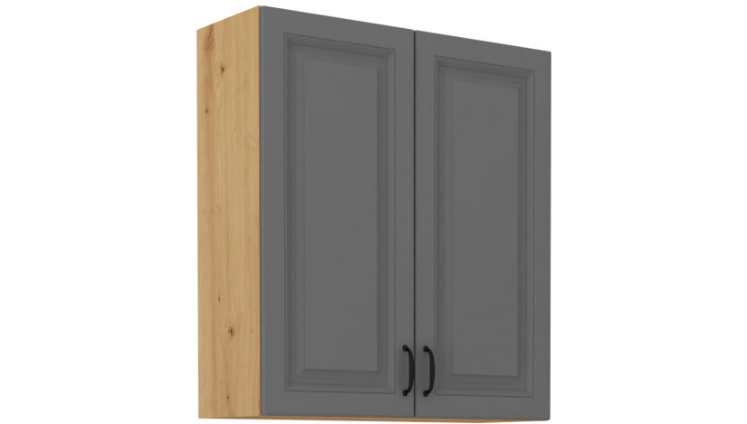 STILO 80 G-108 2F Dustgrey artisan pakabinama spintelė