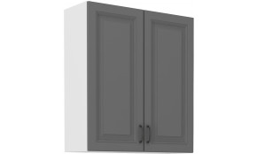 STILO 80 G-108 2F Dustgrey balta pakabinama spintelė