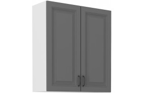 STILO 80 G-108 2F Dustgrey balta pakabinama spintelė