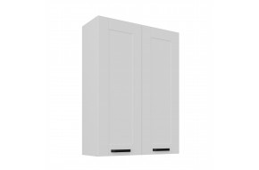 LUNA 80 G-108 2F Balta Balta pakabinama spintelė