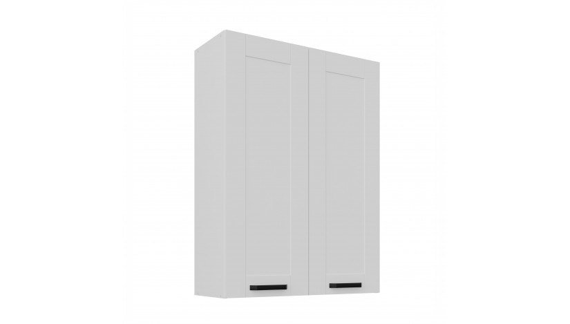 LUNA 80 G-108 2F Balta Balta pakabinama spintelė