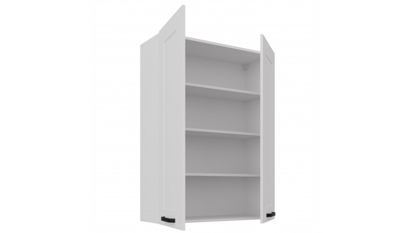 LUNA 80 G-108 2F Balta Balta pakabinama spintelė