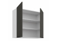 ARIA GR/WH 80 G-72 2F pakabinama spintelė