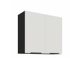 ARIA WH/BL 80 G-72 2F pakabinama spintelė