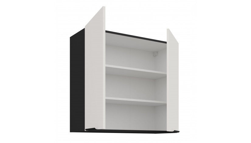 ARIA WH/BL 80 G-72 2F pakabinama spintelė