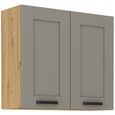 LUNA 80 G-72 2F pakabinama spintelė Claygrey Artisan