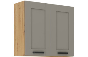 LUNA 80 G-72 2F pakabinama spintelė Claygrey Artisan