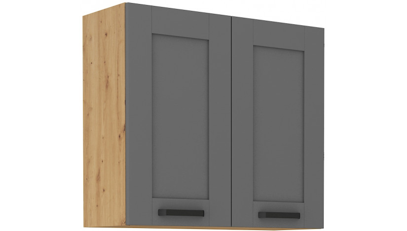 LUNA 80 G-72 2F pakabinama spintelė Dustgrey Artisan