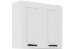 LUNA 80 G-72 2F pakabinama spintelė balta balta