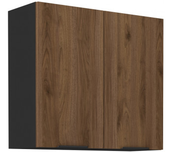 MONZA 80 G-72 2F pakabinama spintelė juoda MONZA 80 G-72 2F pakabinama spintelė juoda