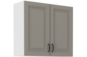 Stilo 80 G-72 2F pakabinama spintelė Claygrey balta