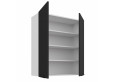 ARIA BL/WH 80 G-90 2F pakabinama spintelė
