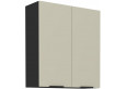 ARONA 80 G-90 2F Pakabinama Spintelė 90 cm juoda
