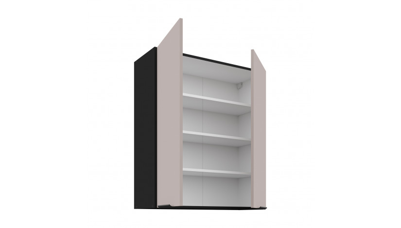 ARONA 80 G-90 2F Pakabinama Spintelė 90 cm juoda
