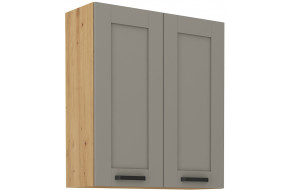LUNA 80 G-90 2F Pakabinama Spintelė 90 cm Claygrey Artisan