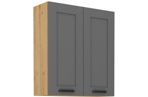 LUNA 80 G-90 2F Pakabinama Spintelė 90 cm Dustgrey Artisan