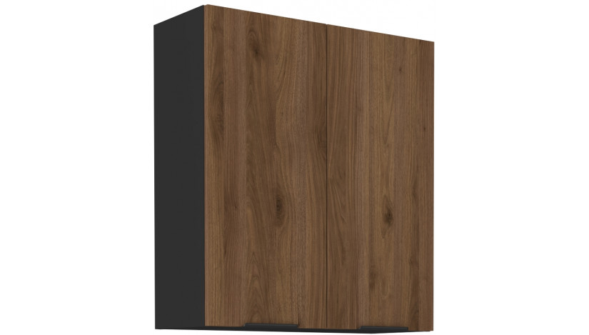 MONZA 80 G-90 2F Pakabinama Spintelė 90 cm juoda