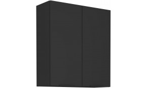 SIENA 80 G-90 2F Pakabinama Spintelė 90 cm juoda