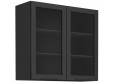 ARONA 80 GS-72 2F pakabinama spintelė juoda