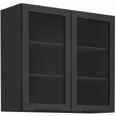 ARONA 80 GS-72 2F pakabinama spintelė juoda