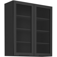 SIENA 80 GS-90 2Fpakabinama spintelė juoda