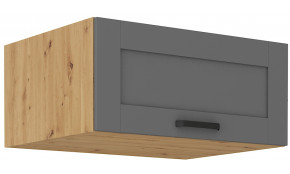 LUNA 80 NAGU-36 1F antresolinė spintelė 57 cm gylis Dustgrey Artisan