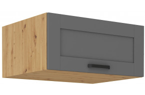 LUNA 80 NAGU-36 1F antresolinė spintelė 57 cm gylis Dustgrey Artisan