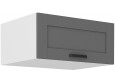 LUNA 80 NAGU-36 1F antresolinė spintelė 57 cm gylis Dustgrey Balta