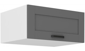 LUNA 80 NAGU-36 1F antresolinė spintelė 57 cm gylis Dustgrey Balta