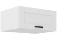 LUNA 80 NAGU-36 1F antresolinė spintelė 57 cm gylis balta balta