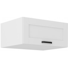 LUNA 80 NAGU-36 1F antresolinė spintelė 57 cm gylis balta balta